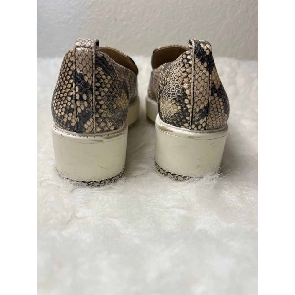 Karl Lagerfeld Brea slip-on sneakers snake print leather women size 6.5M - Picture 6 of 9